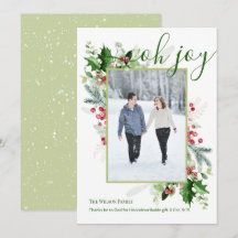 Moderne Kerstgroen Religieuze Groet