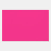 Moderne kerstgroen roze en blauw inpakpapier vel (Voorkant 2)