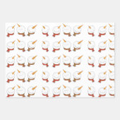 Moderne kerstinpakken — papier voor flatpanels inpakpapier vel (Voorkant 3)