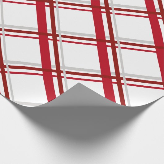 Moderne kerstinpakpapier cadeaupapier (Hoek)