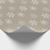 Moderne kerstinpakpapier cadeaupapier (Hoek)