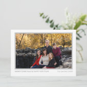 Moderne kerstkaart 1 (Staand voorkant)