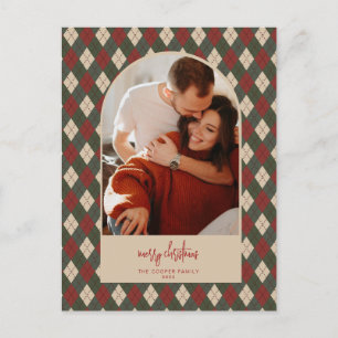 Moderne kerstKaart Feestdagenkaart