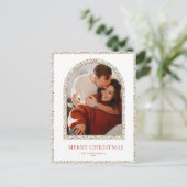 Moderne kerstKaart Feestdagenkaart (Staand voorkant)