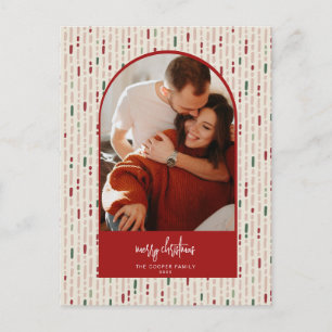 Moderne kerstKaart Feestdagenkaart