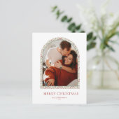 Moderne kerstKaart Feestdagenkaart (Staand voorkant)