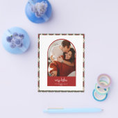 Moderne kerstKaart Flyer (Enkel)