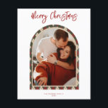Moderne kerstKaart Flyer<br><div class="desc">Creëer een blijvende indruk dit seizoen met een unieke vakantiekaart. Deze eenvoudige,  kerstboomkaart sjabloon biedt een schoon,  modern design. Pas het aan met je informatie en maak het uniek voor jou!</div>