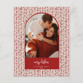 Moderne kerstKaart Flyer (Voorkant)