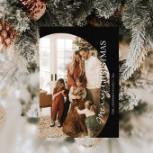 Moderne kerstkaarten 3 Familie Foto Kerstmis Kaart