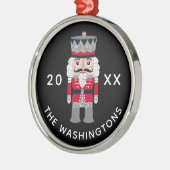 Moderne kerstkeramische versiering metalen ornament (Links)