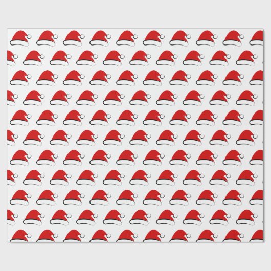 Moderne kerstkerstkerstcadeaupapier cadeaupapier (Vlak)