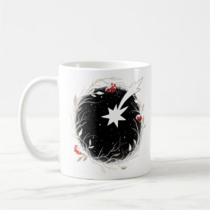 Moderne kerstkerstkerstkerstfeestjes koffiemok
