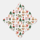 Moderne kerstkerstkerstkerstkerstkerstman en ontbi bedankdoosjes (Uitgevouwen)