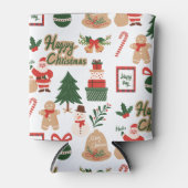 Moderne kerstkerstkerstkerstkerstkerstman en ontbi blikjeskoeler (Voorkant)