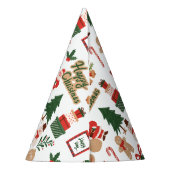 Moderne kerstkerstkerstkerstkerstkerstman en ontbi feesthoedjes (Achterkant)