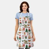 Moderne kerstkerstkerstkerstkerstkerstman en ontbi schort (Gedragen)