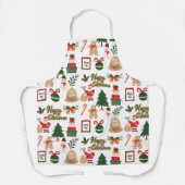 Moderne kerstkerstkerstkerstkerstkerstman en ontbi schort (Voorkant)