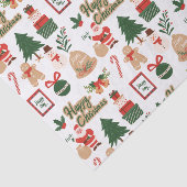 Moderne kerstkerstkerstkerstkerstkerstman en ontbi tissuepapier (Detail)