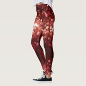 Moderne Kerstman Kostuum Cute Leuke Kerst  Leggings (Links)