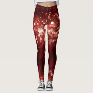 Moderne Kerstman Kostuum Cute Leuke Kerst Leggings