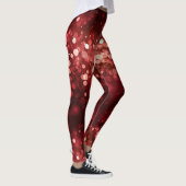 Moderne Kerstman Kostuum Cute Leuke Kerst  Leggings (Rechts)