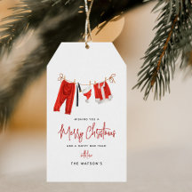 Moderne Kerstman Prettig kerstfeest 