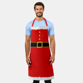 Moderne Kerstman Schort (Gedragen)