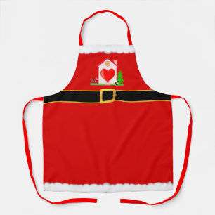 Moderne Kerstman Schort