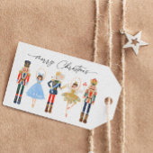 Moderne kerstminimalistische kerstcadeaulabels cadeaulabel