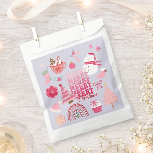 Moderne Kerstmis Bedankzakje (Geknipt)