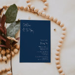 Moderne Kerstmis | Blauwe Eat Drink en zijn Merry Kaart<br><div class="desc">Deze moderne kerst | blauwe drink en vrolijke uitnodiging zijn ideaal voor uw minimalistische sjabby chic boho blue en witte feestdag. De minimale witte handgeschreven kalligrafie is delicaat en robuust, terwijl het klasje en elegant blijft. U zult vinden dat alles over dit product editable is, zodat voel vrij om afbeeldingen...</div>