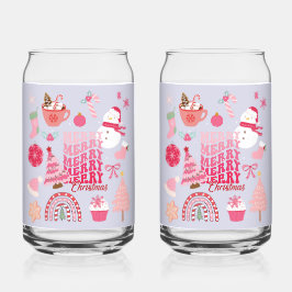 Moderne Kerstmis Blikvorm Glas