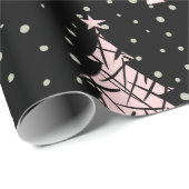 Moderne Kerstmis Cadeaupapier (Rol Hoek)