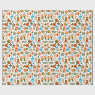 Moderne Kerstmis Cadeaupapier