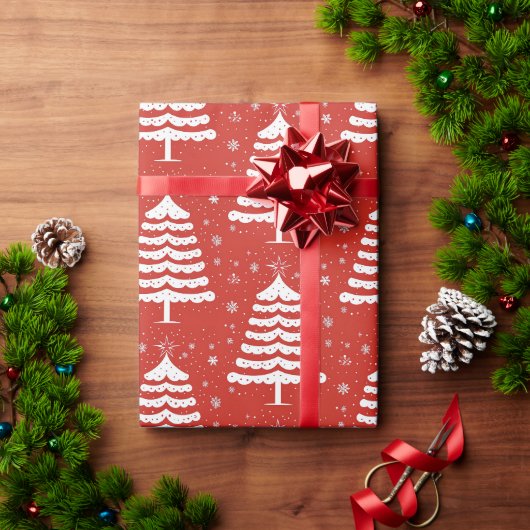 Moderne Kerstmis Cadeaupapier (Feestdagen Geschenken)