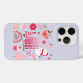 Moderne Kerstmis Case-Mate iPhone Case (Achterkant (horizontaal))