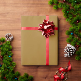 Moderne Kerstmis Gepersonaliseerde Monogram Naam A Cadeaupapier