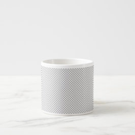 Moderne Kerstmis Grijs Patroon Cadeaupapier Espresso Kop