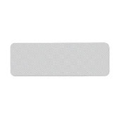 Moderne Kerstmis Grijs Patroon Cadeaupapier Etiket (Voorkant)