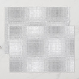 Moderne Kerstmis Grijs Patroon Cadeaupapier Feestdagenkaart