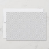 Moderne Kerstmis Grijs Patroon Cadeaupapier Kaart (Voorkant)