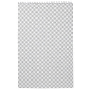 Moderne Kerstmis Grijs Patroon Cadeaupapier Kalender