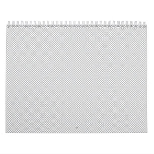 Moderne Kerstmis Grijs Patroon Cadeaupapier Kalender