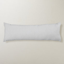 Moderne Kerstmis Grijs Patroon Cadeaupapier Lichaamskussen