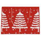 Moderne Kerstmis Groot Cadeauzakje (Voorkant)