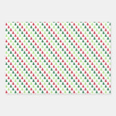 Moderne Kerstmis Inpakpapier Vel (Voorkant)