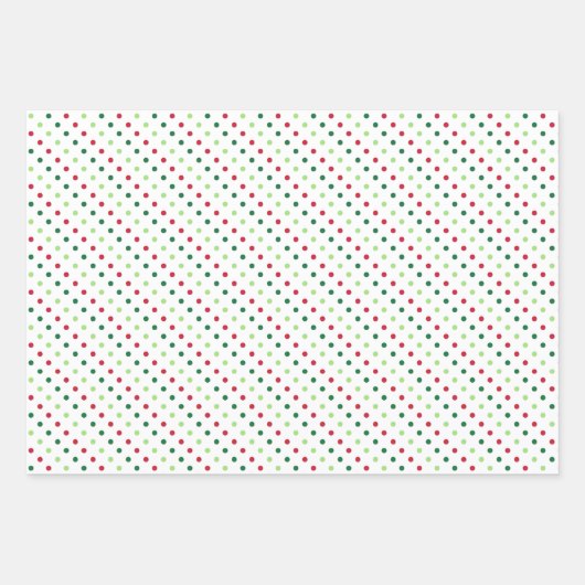 Moderne Kerstmis Inpakpapier Vel (Voorkant 3)