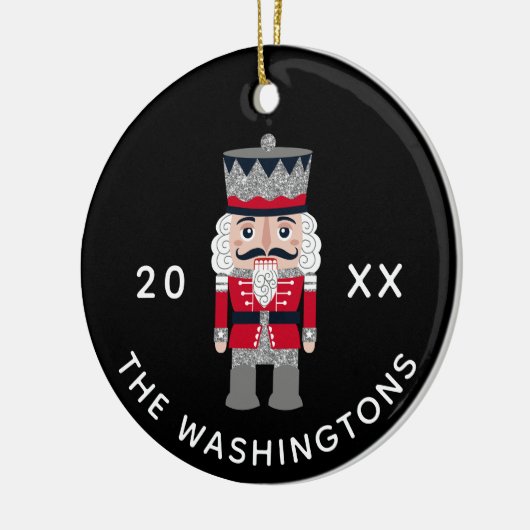 Moderne Kerstmis Keramisch Ornament (Links)