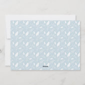 Moderne Kerstmis Kruis Foto Feestdagenkaart (Achterkant)